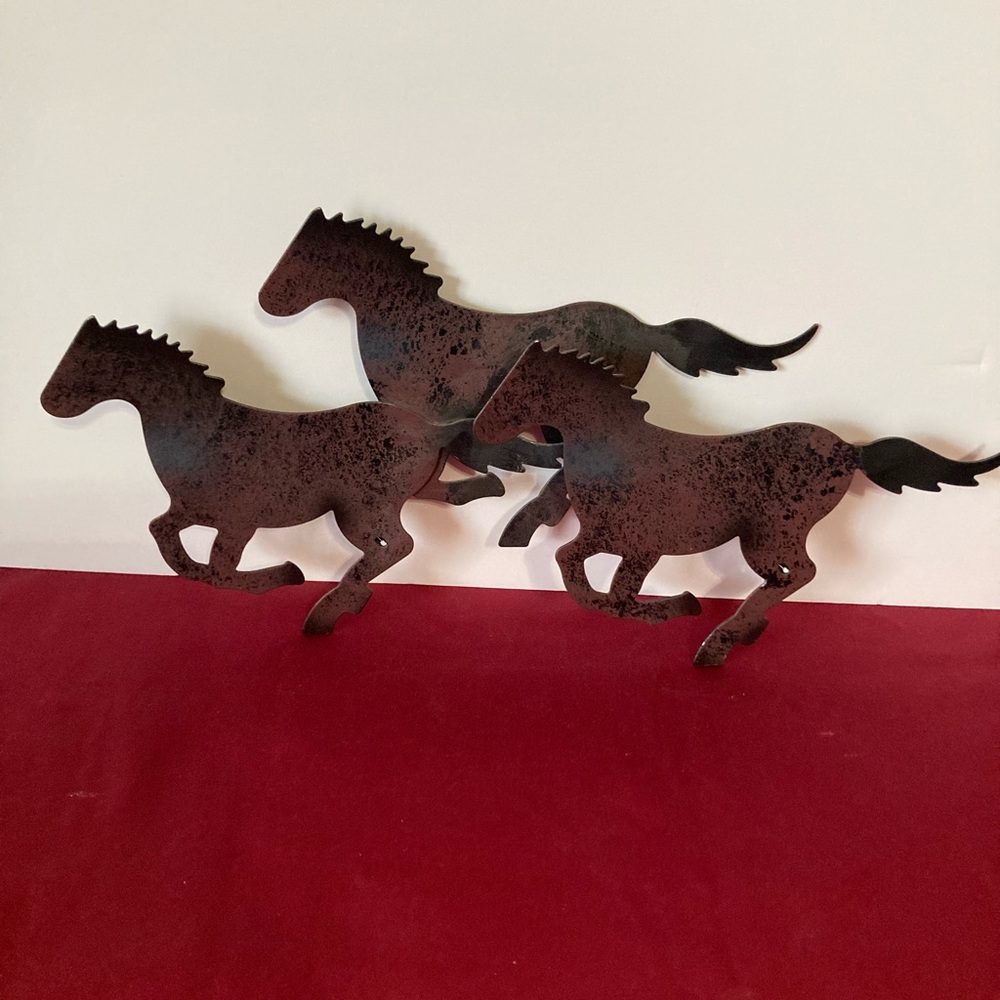 Vintage running horse hanging